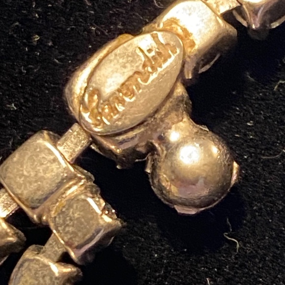 Cavendish silver, blue and white necklace - Picture 3 of 3